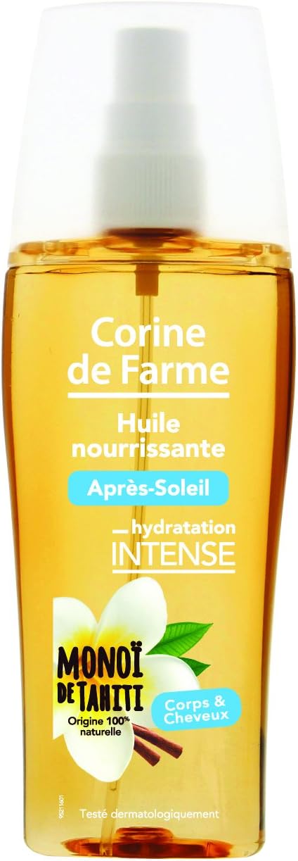 Corine de Farme Nourishing Aftersun Oil for Body/Hair, 150 ml (Pack of 1)