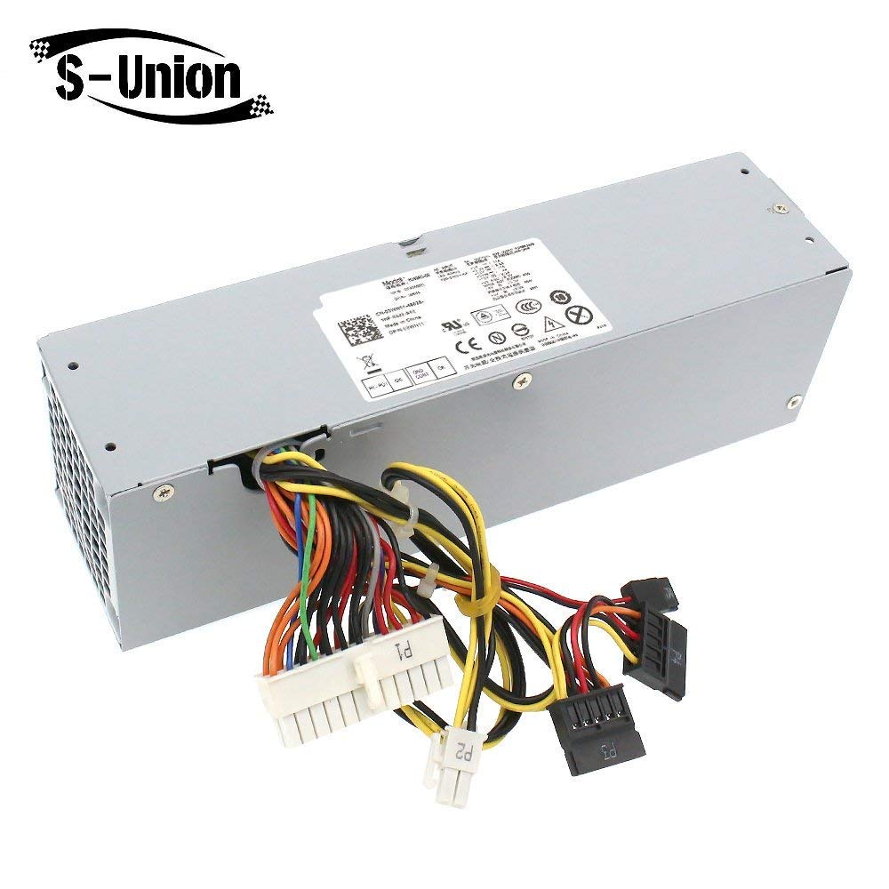 S-Union Replacement 240W Power Supply Unit for Dell OptiPlex 390 790 960 990 3010 9010 Small Form Factor System SFF H240AS-00 H240AS-01 H240ES-00 D240ES-00 AC240AS-00 3WN11 PH3C2 2TXYM 709MT