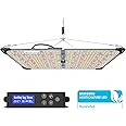 Grow Lights for Indoor Plants, 120W LED Grow Light Full Spectrum, with Samsung LM218B+ Diodes(512 Pcs),HD Digital, 3 Modes, 24H Timer, 10-100% Dimming for 3X3 / 4X4 ft Grow Tent
