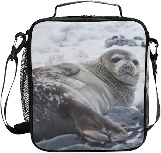 small square lunch bag