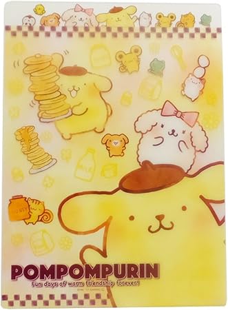 Amazon Co Jp ポムポムプリン 下敷き クリアシタジキ フラッフィー柄 サンリオ ツジセル 文具 キャラクター グッズ 通販 文房具 オフィス用品