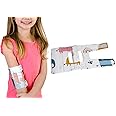 GZFQJJ Prevention of face scratching, thumb-sucking habits, pulling on IV lines Child elbow immobilizers, splints and arm restraints, Infant child to prevent hand-to-face habits (Small)