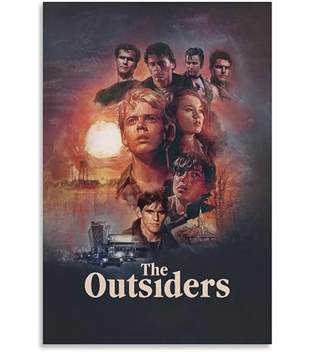 「THEOUTSIDERS」ポスター Amazon.com: The Outsiders Movie Poster 12x18 inch(30cmx46cm