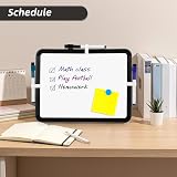 VUSIGN Small White Board Dry Erase 8.5 x 11 Magnetic Mini Whiteboard with view 4