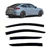 BGGTYRSD Side Window Visor Sun Deflector Rain Guard