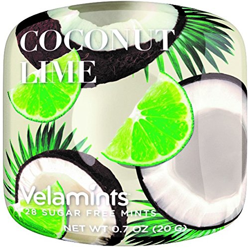 Velamints expressions mint tin, coconut lime, sugar fre…