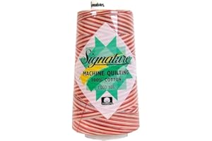 Signature Cotton Quilting Thread, 3000 yd, Variegated Strawberry Shortcake