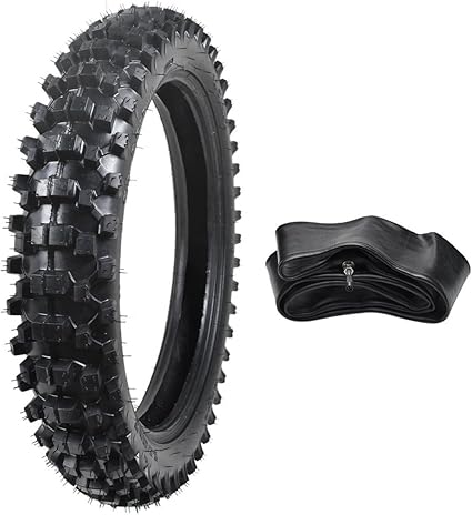 Amazon Com Jcmoto Motorcycle Tire And Inner Tube Set 110 90 18 For Dirt Pit Bikes Off Road Mud Motocross Tires Sports Outdoors