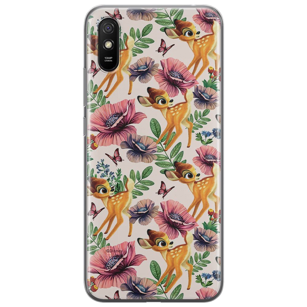 ERT GROUP mobile phone case for Xiaomi REDMI 9A original and officially Licensed Disney pattern Bambi 015 optimally adapted to the shape of the mobile phone, case made of TPU