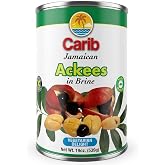 Carib Jamaican Ackee in Brine (19 oz) &ndash; Authentic Caribbean Tropical Fruit, Premium Grocery Staple, Traditional Breakfast Ingredient for Saltfish, Ready-to-Use