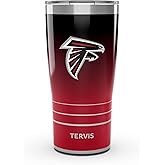 Tervis Traveler NFL Atlanta Falcons - Ombre Triple Insulated Tumbler Travel Cup Keeps Drinks Cold & Hot, 20oz, Stainless Steel