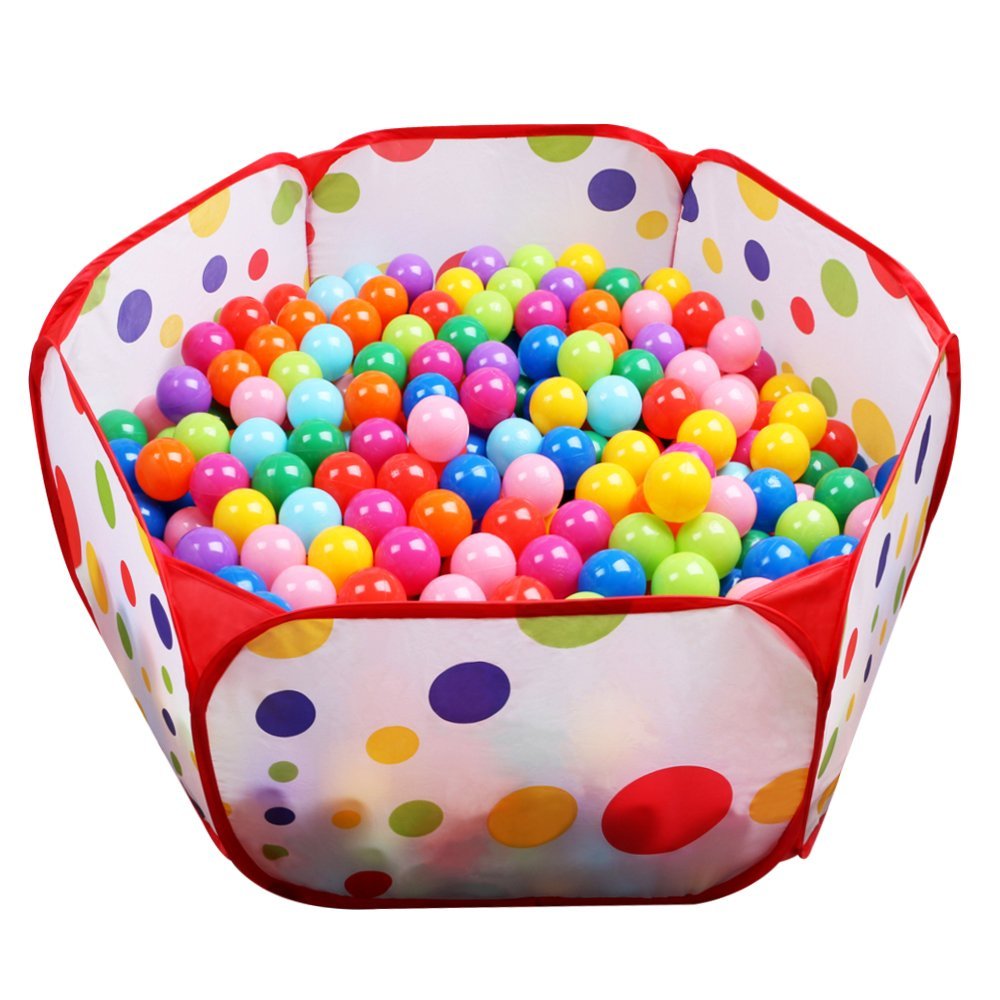 E Support 3000PCS Colorful Plastic Ball Pit Balls Baby