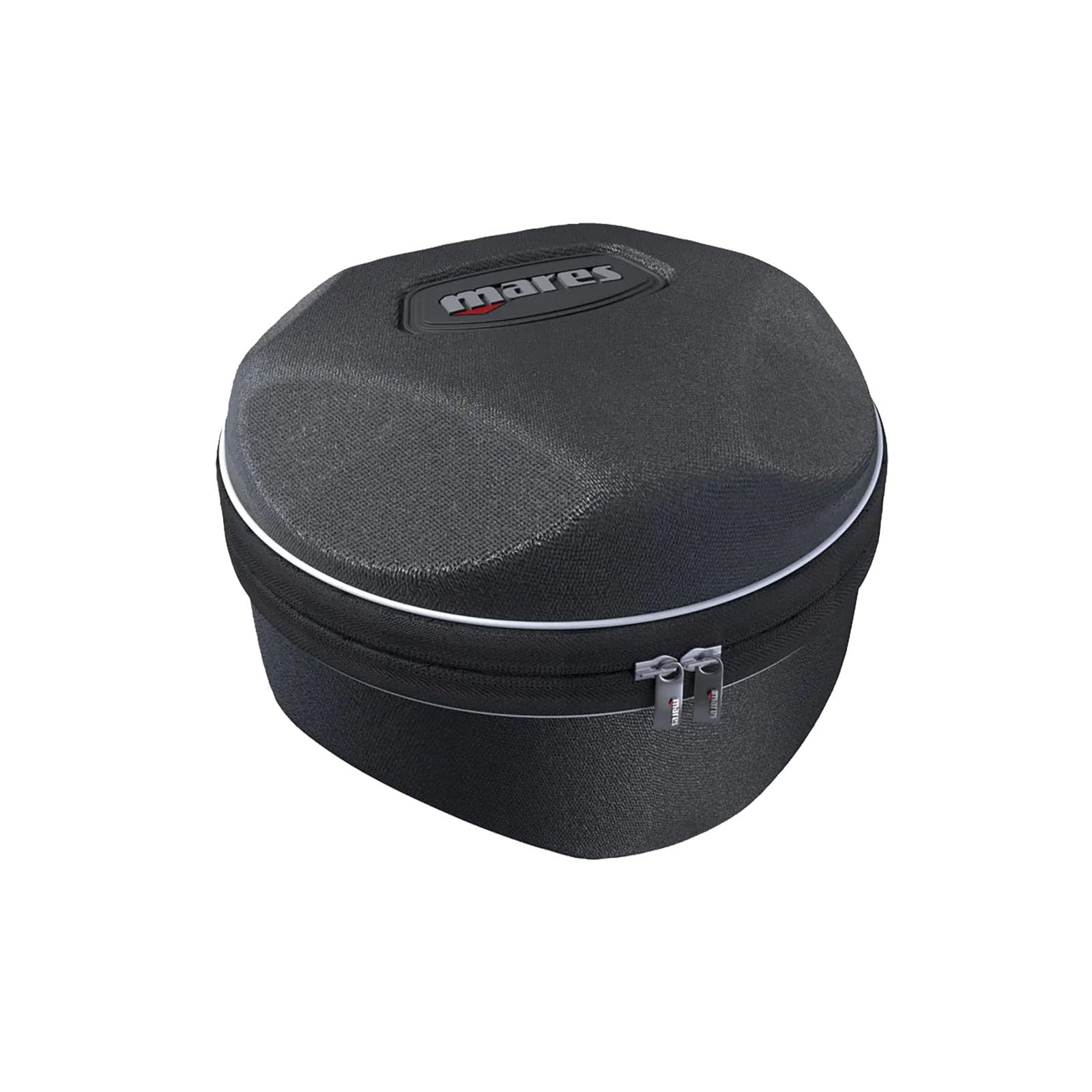 Mares Round Pencil Case Unisex – Adult, Black, One Size