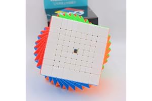 Bukefuno MoYu Meilong 9x9 Speed Puzzle Cube 9x9 Magic Cubes Moyu Stickerless Meilong 9x9x9 Cubing Classroom MF9 Speed Toys Cu