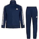 adidas boys Tricot Tracksuit Jacket Jogger Pant Set