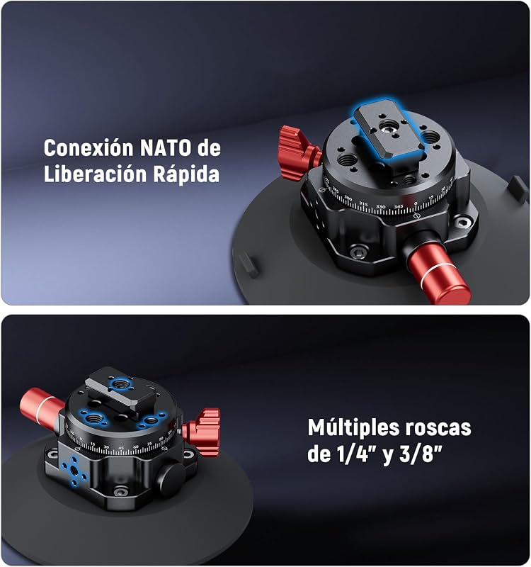 GA022 Soporte Cámara Acción Coche con Ventosa Vacío Brazo Hidráulico