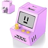 YEBOLU 30W USB C Wall Charger Dual USB A Charger Block with Foldable Plug 3A Fast Charging Type C Phone Block Charging Box Brick for iPhone 17, Air, Pro, Pro Max, for iPad for Samsung Galaxy, Purple