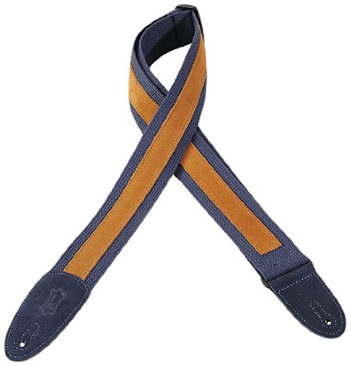 Levy's Leather MC8S-XL-NVY Guitar Strap