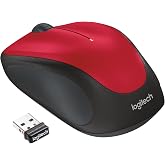 Logitech M235 Wireless Mouse Red