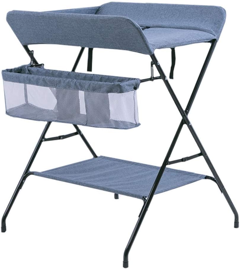 Change Table Portable Baby Changing Diaper Station Folding Diaper Table Unit Storage Station Folding Baby Changing Table Massage