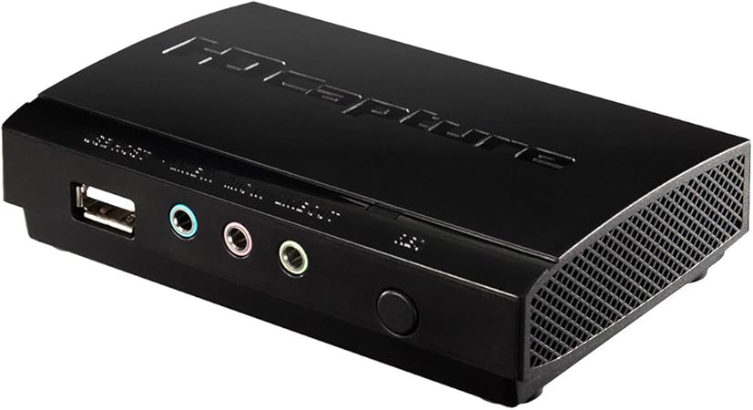 Amazon Com Hopcentury Hd Game Video Capture Box Card Hdmi 1080p Recorder Device For Xbox One 360 Playstation Ps4 Ps3 Ps2 Wii U Gameplay Pc Computers Accessories