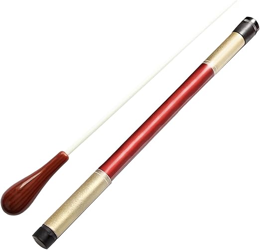 Music Conductor Batons,Imitation Agate Handle Orchestra