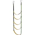 5 Step Boat Rope Ladder,Portable Boat Rope Ladder Extension,Fishing Rope Boarding Ladder,Swim Ladder for Sailboat,Kayak, Canoeing