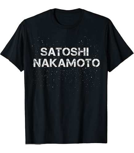 Amazon.com: SATOSHI NAKAMOTO ORIGINAL Long Sleeve T-Shirt