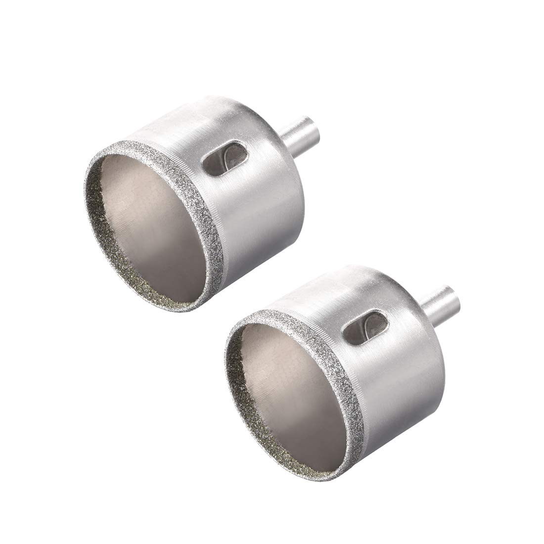 sourcing map 40mm Diamond Drill Bits Hole Saws for Glass Tile Porcelain Marble Ceramic Bottles Pots Brick Pack of 2