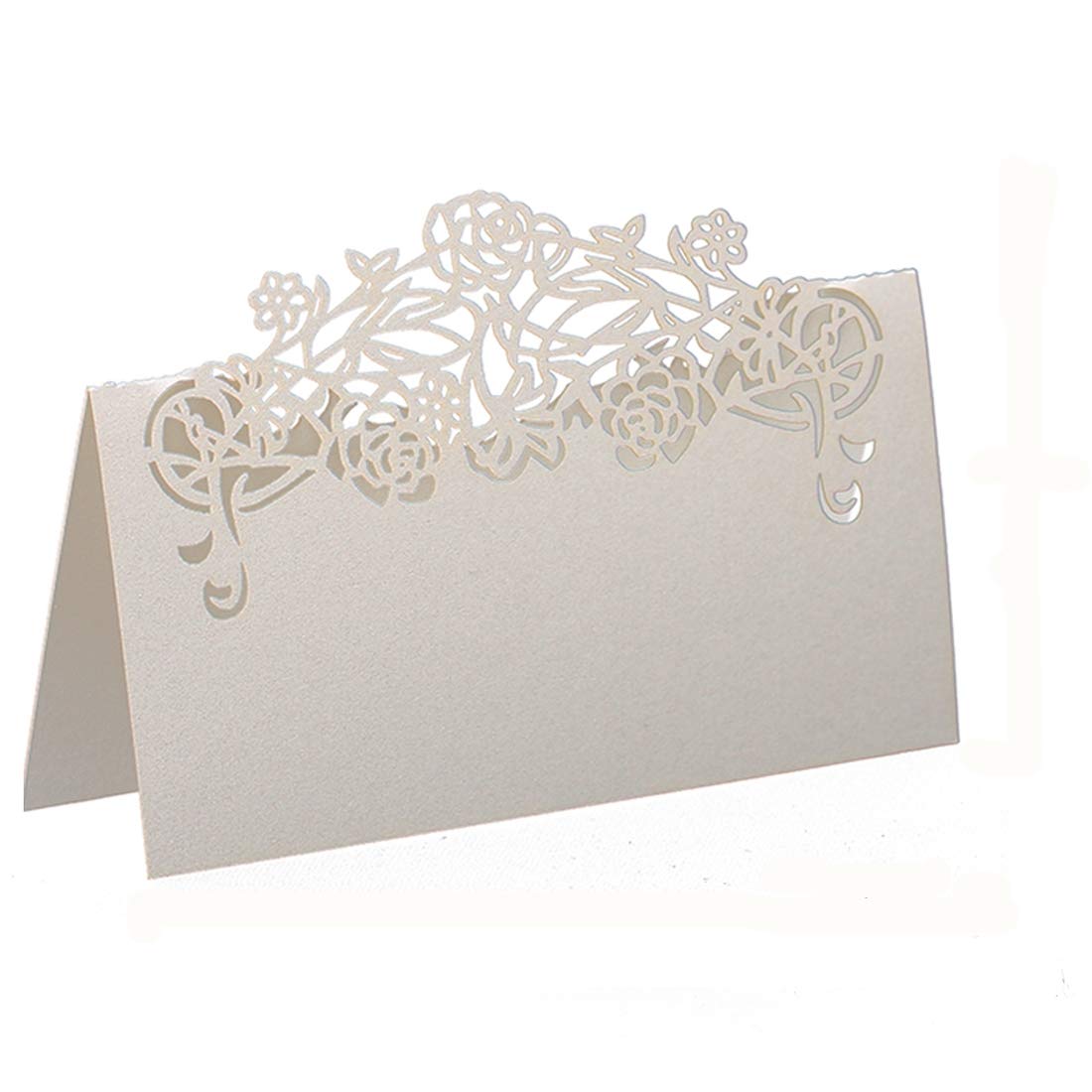 Amazon Com Yufeng 120x Rose Paper Wedding Table Numbers Place
