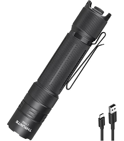ThruNite 懐中電灯 7本セット充電器付 Amazon.com: ThruNite TN12 V6 Rechargeable Tactical Flashlight