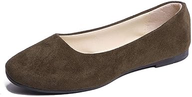 wide width flats for work