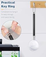 Pawfly Tiny Shrimp Net 5 cm w Extendable Stainless Steel Handle Black view 8