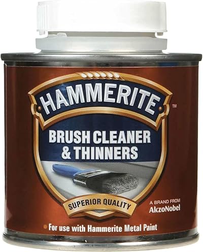 Hammerite Brush Cleaner & Thinners 250ml for Metal Paint Spraying UTV