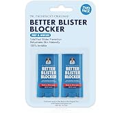Dr. Frederick's Original Better Blister Blocker, 2 x 0.45 oz Sticks | Doctor-developed anti-chafing balm, Sweat-resistant, Non-greasy, Feet, thighs and bra lines, Everyday friction protection