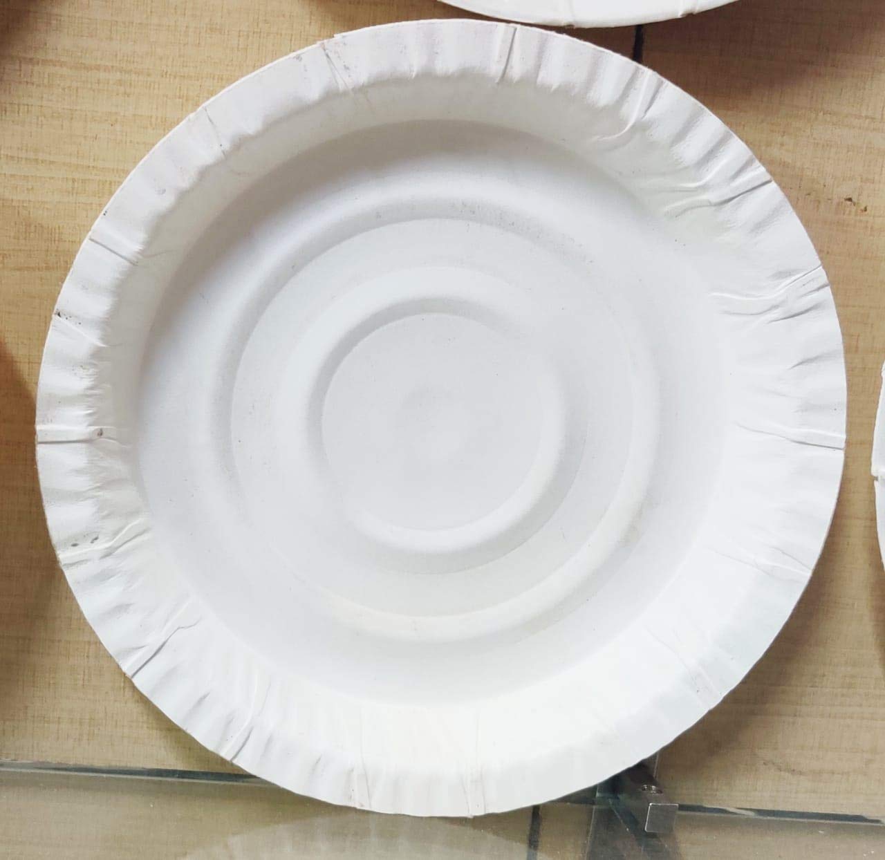 Buy Paper Plates 8", 100 PCS, White Disposable Plates, Premium