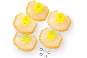 JCCGLOBAL Fuel Filter Strainer Suction Filter In Tank Fuel Pump Filter Compatible with Suzuki -Series Hayabusa Boulevard Vstrom 650 1000 SV650 A F S SF SV1000 S B-King & Cagiva RaptorV Raptor