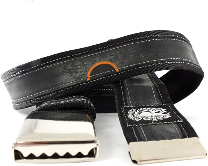 NonLeather Belt in Many Colors Holeless, with Adjustable Snap Buckle from CrueltyFree