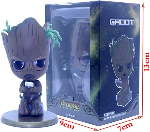 baby groot bobblehead for car