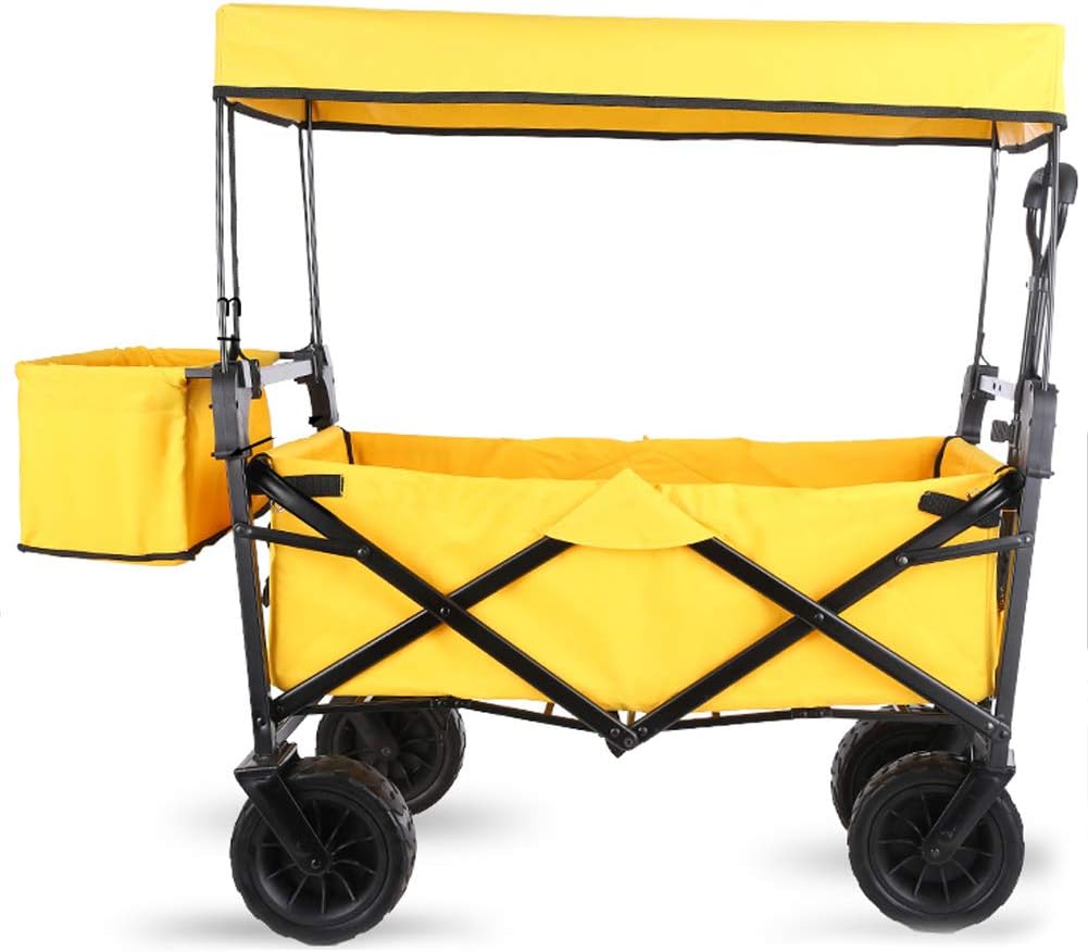 folding beach wagon with canopy