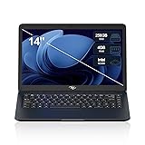 LETSUNG 14" Itel Laptop Computer with Intel Celeron