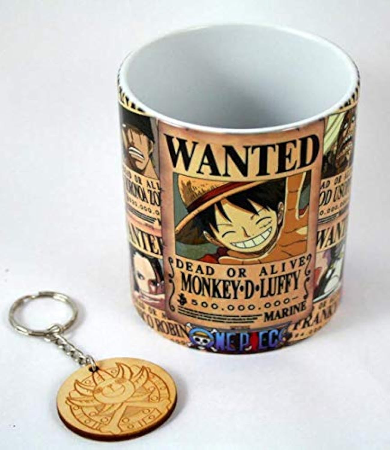 Ceramic Mug + Keychain - One Piece Series, 0.3L (New World Wanted)