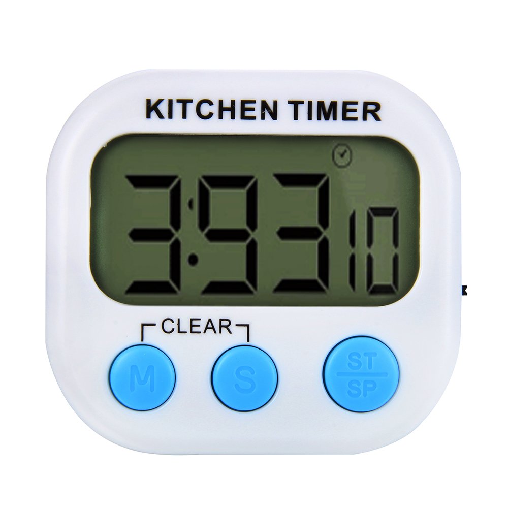Best Quiet Kitchen Timer White
