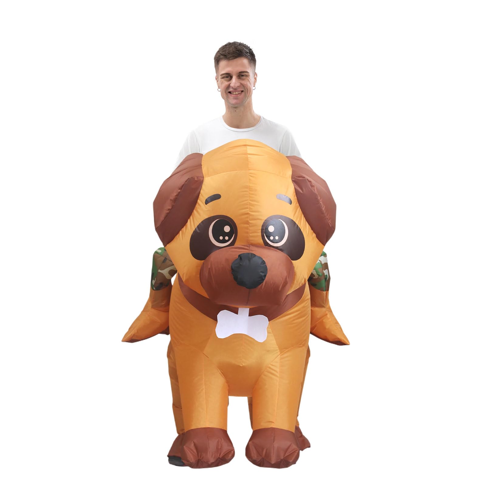 KINQUINN Blow Up Party Costume,Inflatable Costumes for Adult,Dog Inflatable Costume,Halloween Costumes for men women