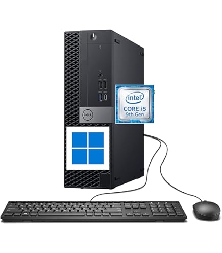 Amazon.com: Dell Optiplex 7070-SFF, Core i5-9500 3.0GHz, 16GB RAM
