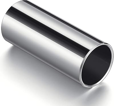 EBOOT Stainless Steel Guitar Slide Finger and Knuckle Slide 6 cm