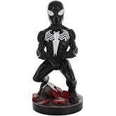 Exquisite Gaming Cable Guys Symbiote Spider-Man Controller Holder &amp; Phone Stand, 8.5 in Collectible Figure, Officially Licensed Marvel Gaming Desk Accessory