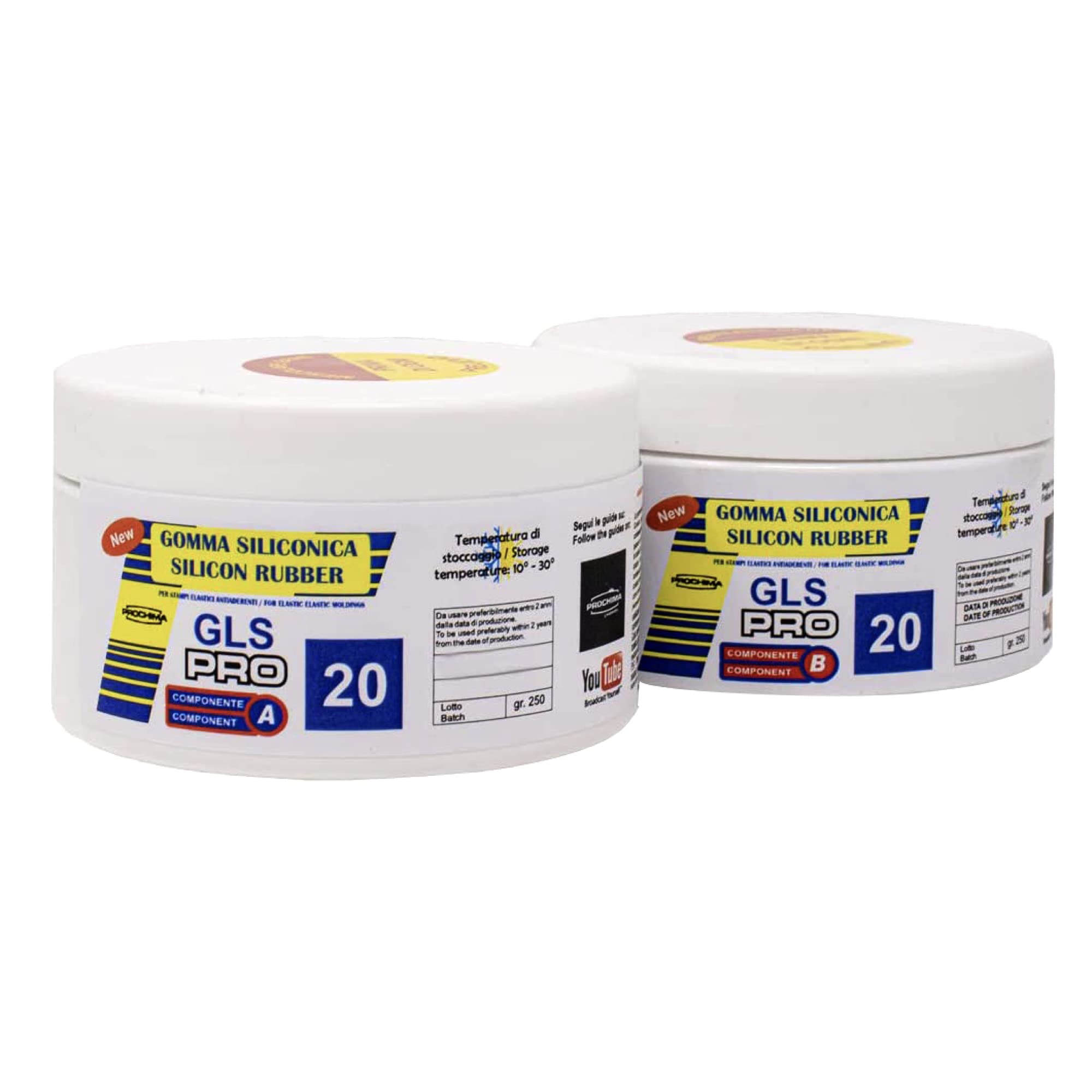 PROCHIMA GS518G500 Silicone Rubber Gls-Pro 20 A+B, 500 g