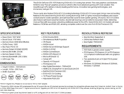 1070 Ftw Evga 1070 Sc Power Consumption Evga Gtx 1070 Power Pins