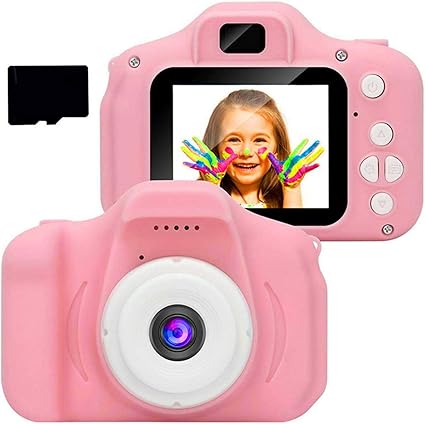 Amazon Co Jp 子供用 カメラ キッズカメラ Hdビデオデジタルカメラ ミニカメラ Ipsスクリーン付き コンパクト 子供用 携帯 カメラ 子供のおもちゃ プレゼント 3 9歳の女の子向け 最高の誕生日プレゼント 家電 カメラ